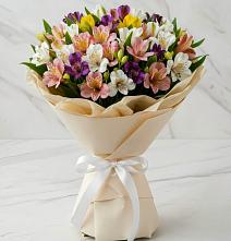 Букет цветов из:  Альстромерии #REPLACE_PRED# Завитинске