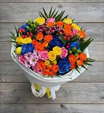 Букет цветов из:  Розы и Хризантемы в Завитинске