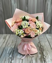 Букет цветов из:  Гвоздики, Розы и Хризантемы #REPLACE_PRED# Завитинске