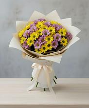 Букет цветов из:  Хризантемы #REPLACE_PRED# Завитинске