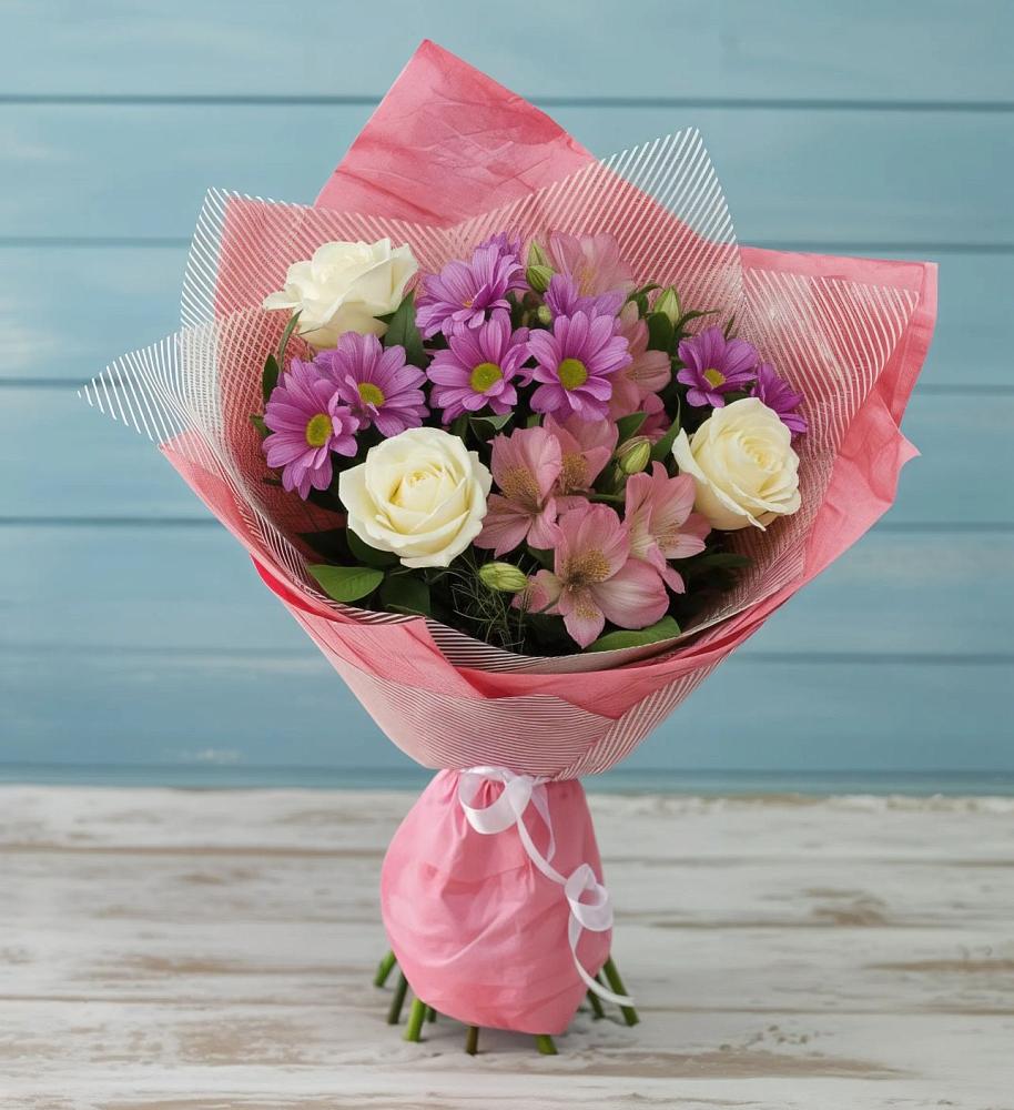 Букет цветов из: Герберы в Завитинске