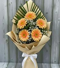 Букет цветов из:  Герберы в Завитинске
